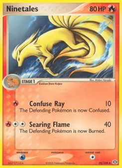 Ninetales #38, Reverse Foil