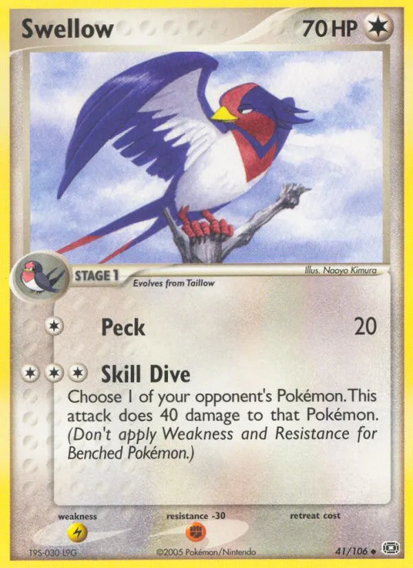 Swellow #41, Emerald