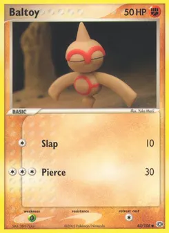 Baltoy #43, Reverse Foil