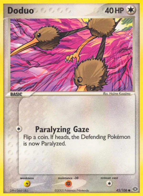 Doduo #45, Emerald
