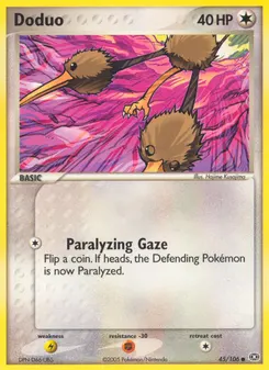 Doduo #45, Reverse Foil