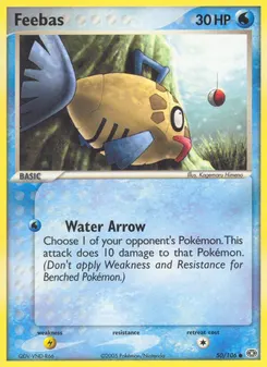 Feebas #50, Reverse Foil