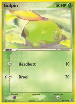 Gulpin #51, Reverse Foil