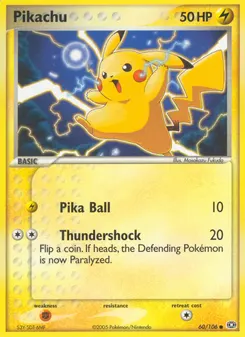 Pikachu #60, Comic Con-Promo