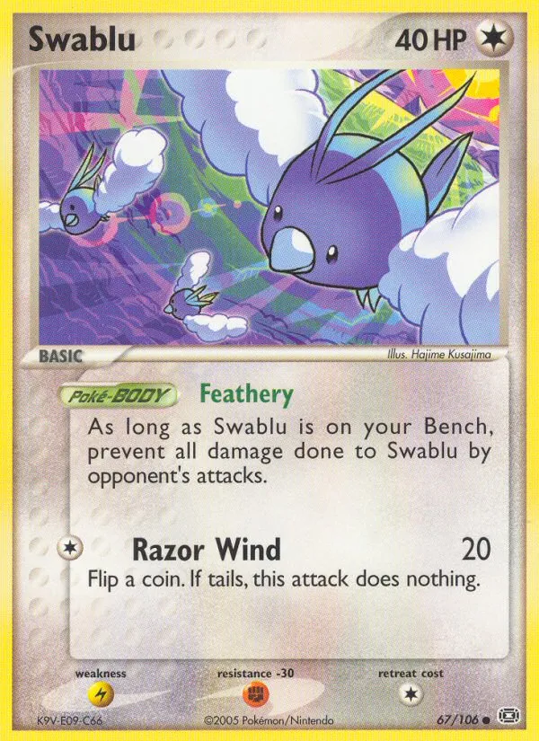 Swablu #67, Emerald