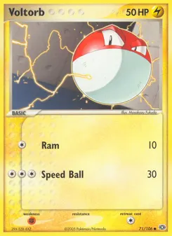Voltorb #71, Reverse Foil