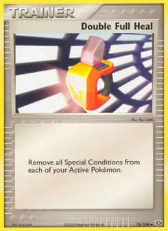 Double Full Heal #76, Reverse Foil