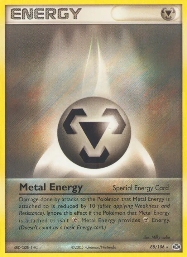 Metal Energy #88, Emerald Reverse Foil