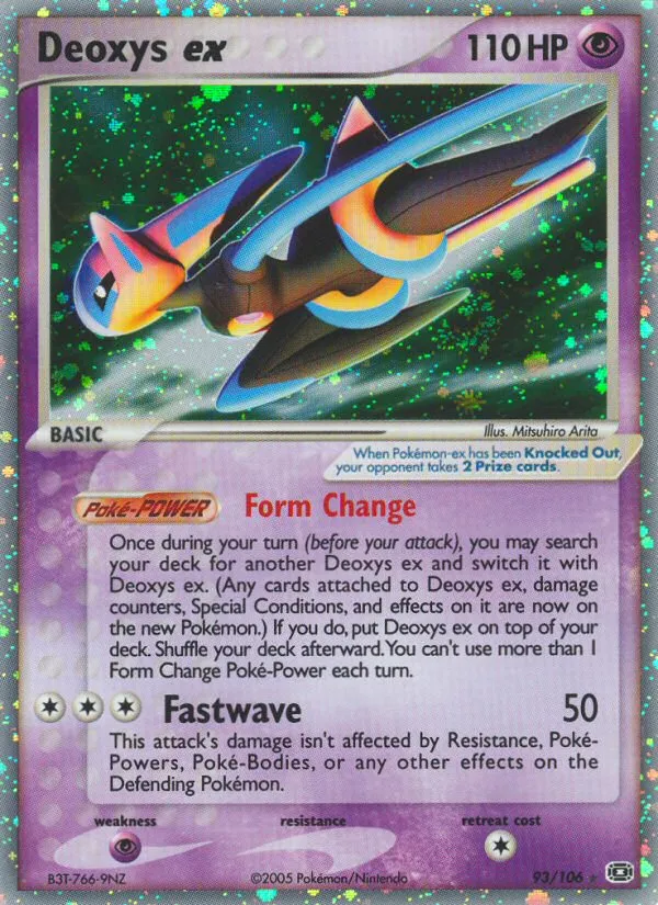 Deoxys ex #93, Emerald