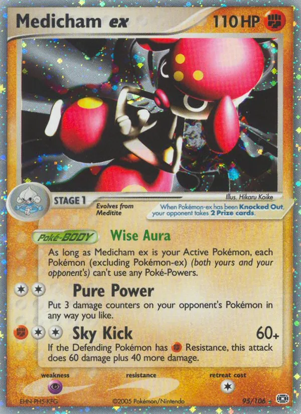 Medicham ex #95, Emerald