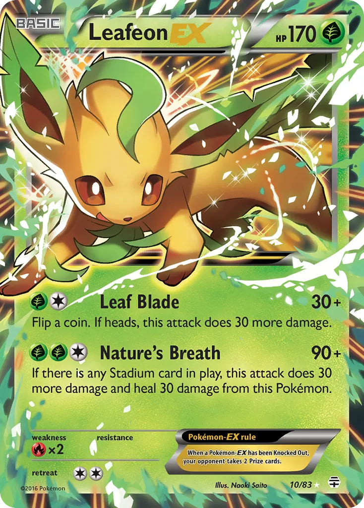 Leafeon-EX #10, Generations