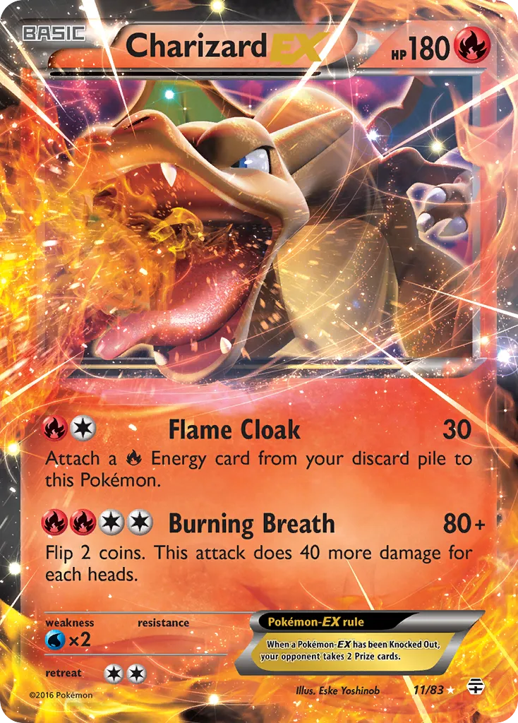 Charizard-EX #11, Generations