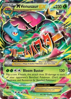 M Venusaur-EX #2, Standard