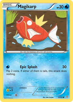 Magikarp #22, Holofoil-20th