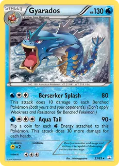 Gyarados #23, Reverse Foil