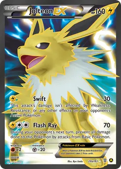 Jolteon-EX #28a, Generations