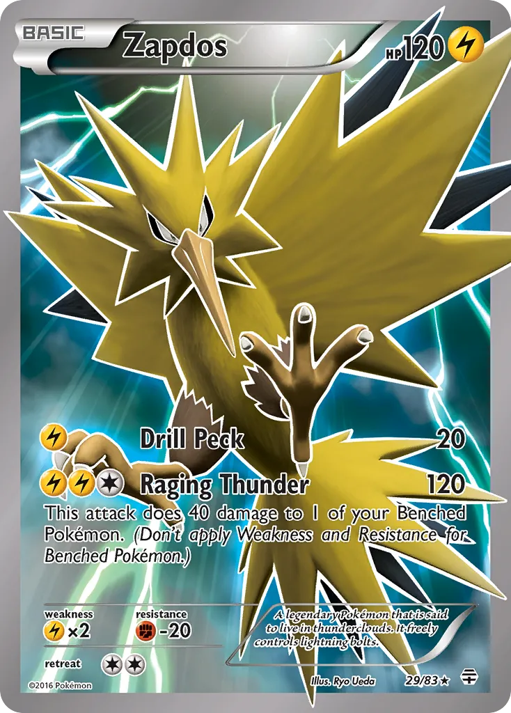 Zapdos #29, Generations