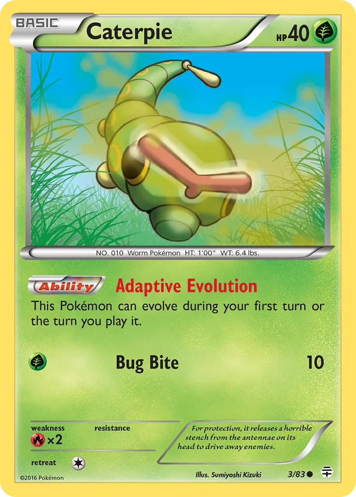 Caterpie #3, Generations