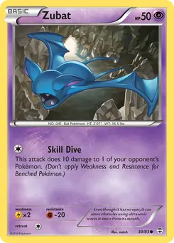 Zubat #30, Reverse Foil