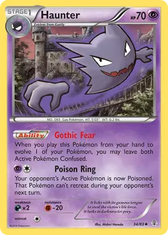 Haunter #34, Reverse Foil