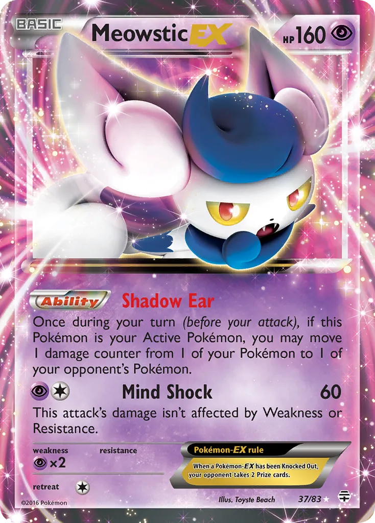 Meowstic-EX #37, Generations