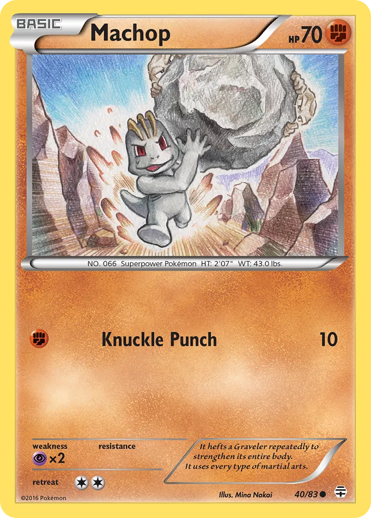 Machop #40, Generations