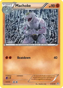 Machoke #41, Reverse Foil