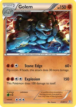 Golem #45, Reverse Foil