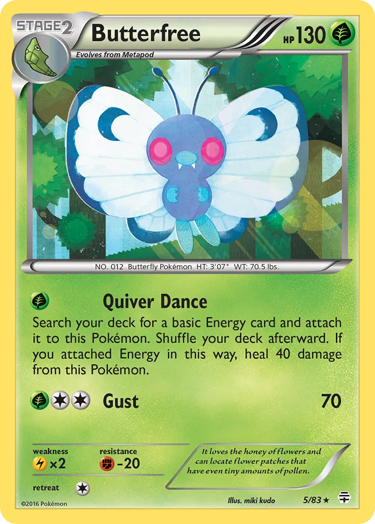 Butterfree #5, Generations