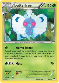 Butterfree #5, Reverse Foil