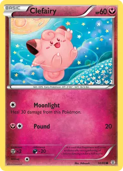 Clefairy #50, Holofoil-20th