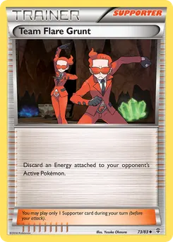 Team Flare Grunt #73, Reverse Foil