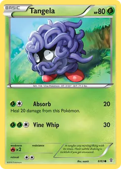 Tangela #8, Reverse Foil