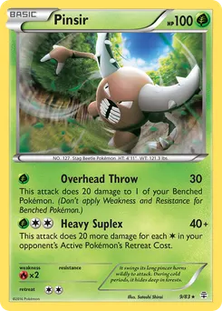 Pinsir #9, Reverse Foil