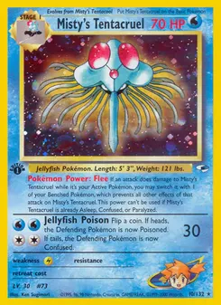Misty's Tentacruel #10, Holo