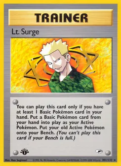 Lt. Surge #101, 1st Edition