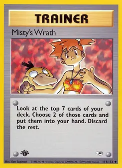 Misty's Wrath #114, 1st Edition