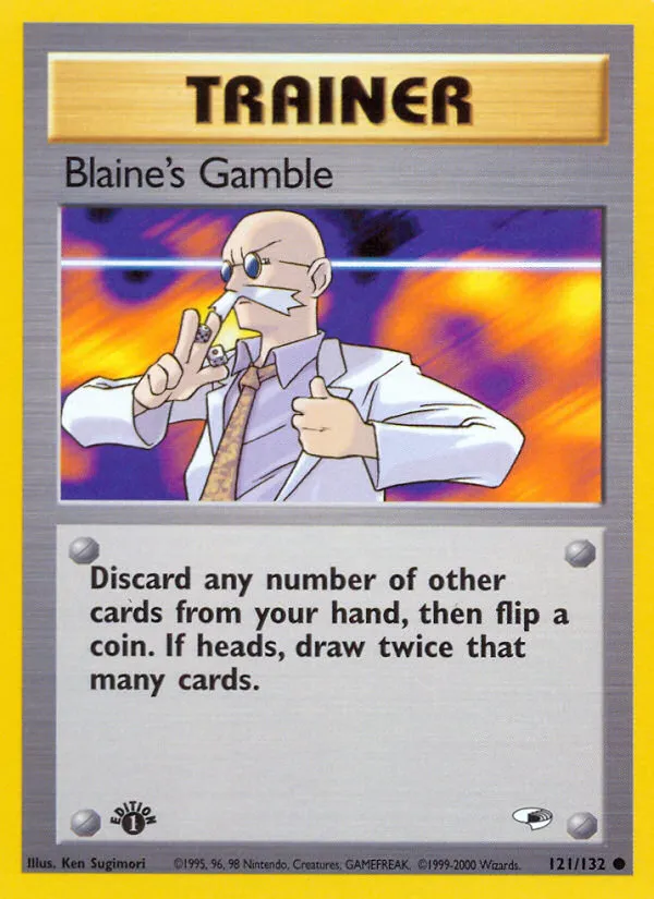 Blaine's Gamble #121, Gym Heroes