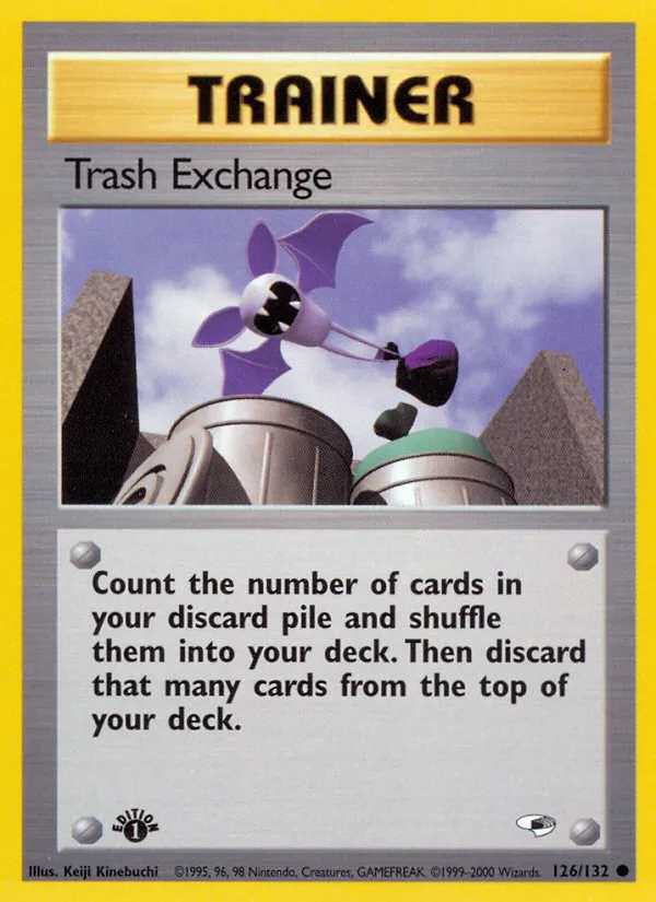 Trash Exchange #126, Gym Heroes 1st Edition