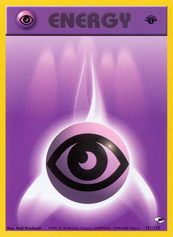 Psychic Energy #131, Gym Heroes 1st Edition