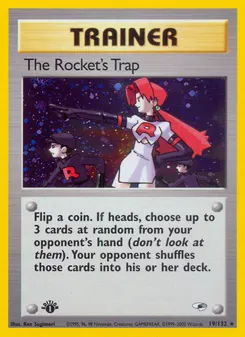 The Rocket's Trap #19, Holo-1st Edition