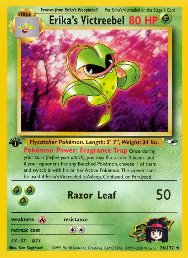 Erika's Victreebel #26, Gym Heroes