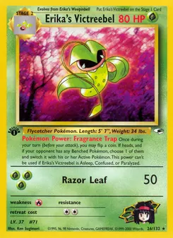Erika's Victreebel #26, 1st Edition