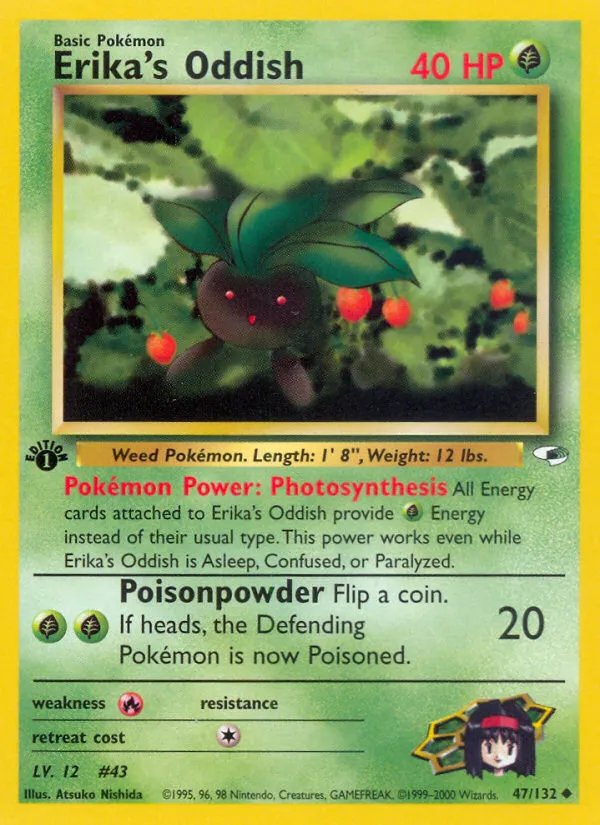 Erika's Oddish #47, Gym Heroes