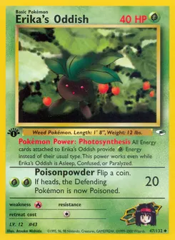 Erika's Oddish #47, 1st Edition