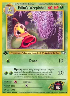 Erika's Weepinbell #48, 1st Edition