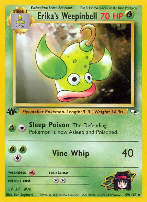 Erika's Weepinbell #49, Gym Heroes
