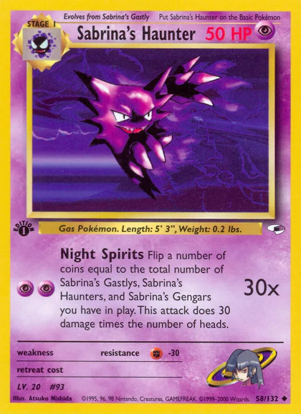 Sabrina's Haunter #58, Gym Heroes