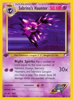 Sabrina's Haunter #58, 1st Edition