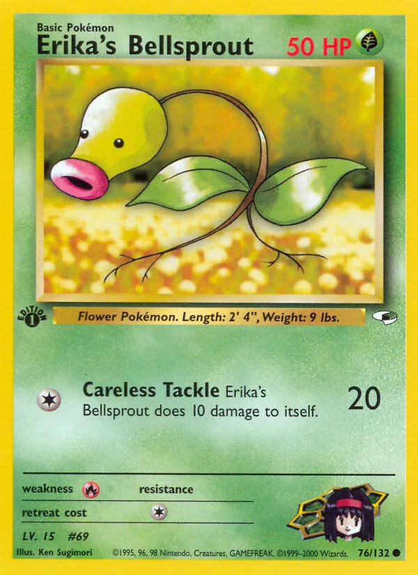 Erika's Bellsprout #76, Gym Heroes